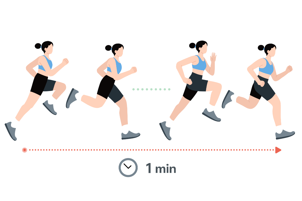 Stride frequency